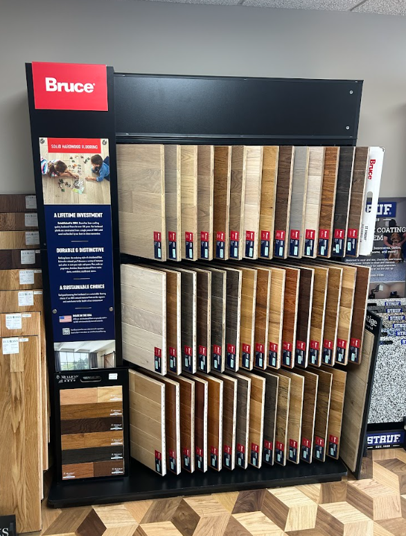 Bruce solid hardwood samples